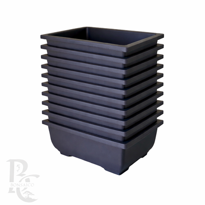 10-Pack Trainings pot 16cm rechthoek laag