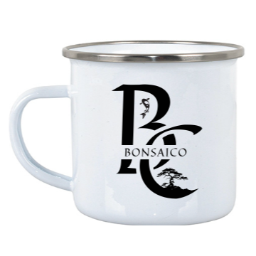Mok Emaille 350ml Bonsaico – Voor Bonsai-liefhebbers