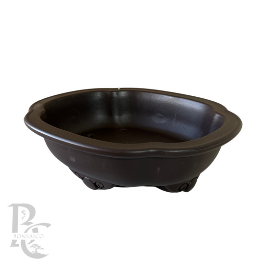 Luxe zware kunststof bonsai schaal ovaal 27cm