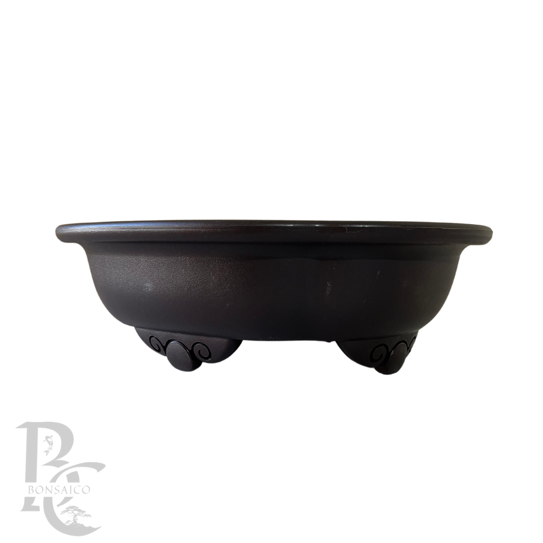 Luxe zware kunststof bonsai schaal ovaal 27cm