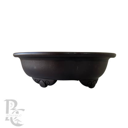 Luxe zware kunststof bonsai schaal ovaal 27cm